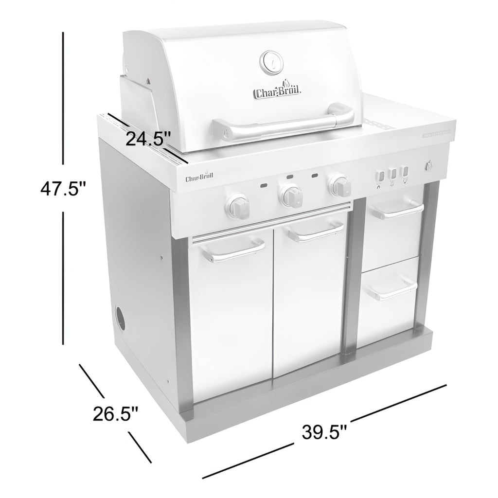Medallion Series Modular Outdoor Kitchen 3-Burner Infrared Gas Grill