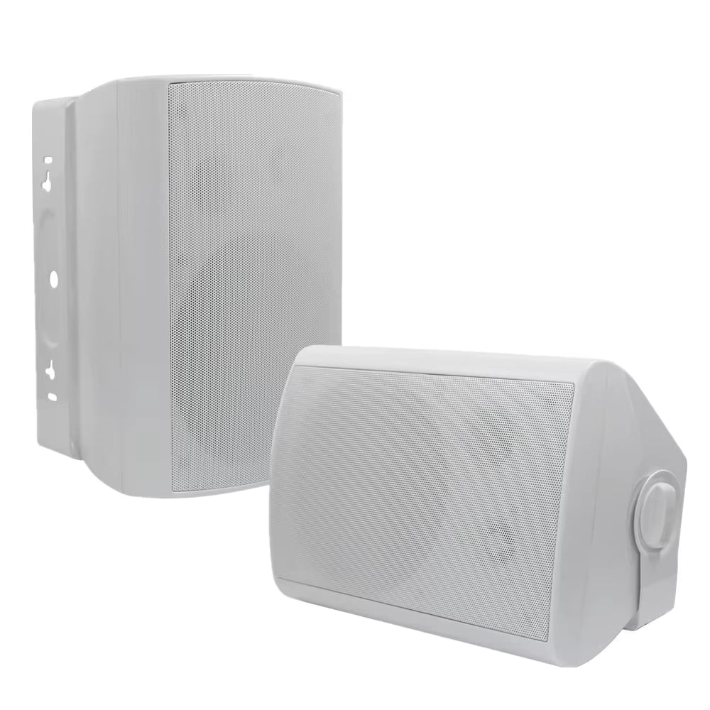 6.5'' Outdoor Speakers Wired 400W Waterproof Passive with Powerful Bass Wall Mount Speakers All Weather Durability