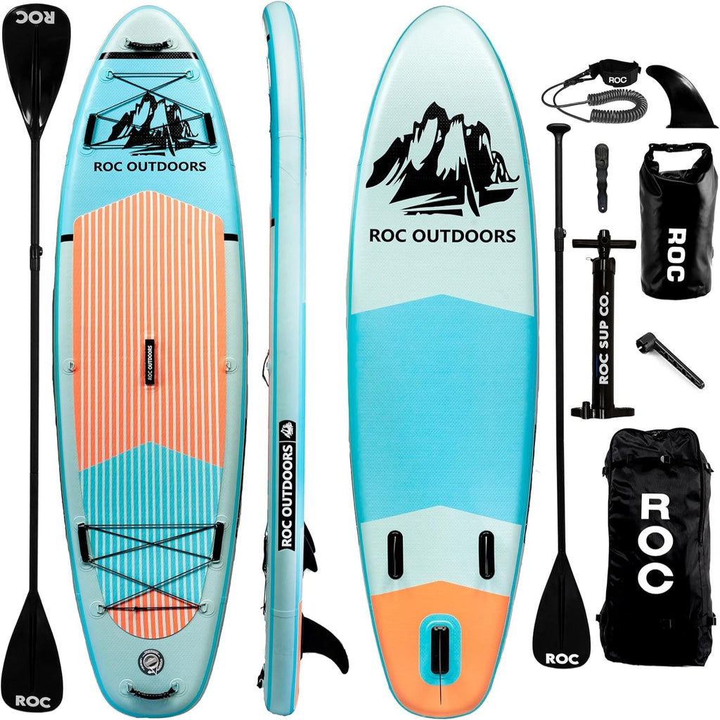 Inflatable Stand up Paddle Boards 10 Ft 6 in with Premium SUP Paddle Board Acces