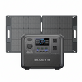 Portable Power Station AC70 with 100W Solar Panel Included, 768Wh Solar Generator with 2 1000W AC Outlets, 0-80% in 45 Min, Lifepo4 Power for Camping