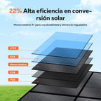 AP2000 2048Wh Solar Generator 2400W + 400W Solar Panel Portable Power Station Emergency,Rv,Camping Lifepo4 Battery