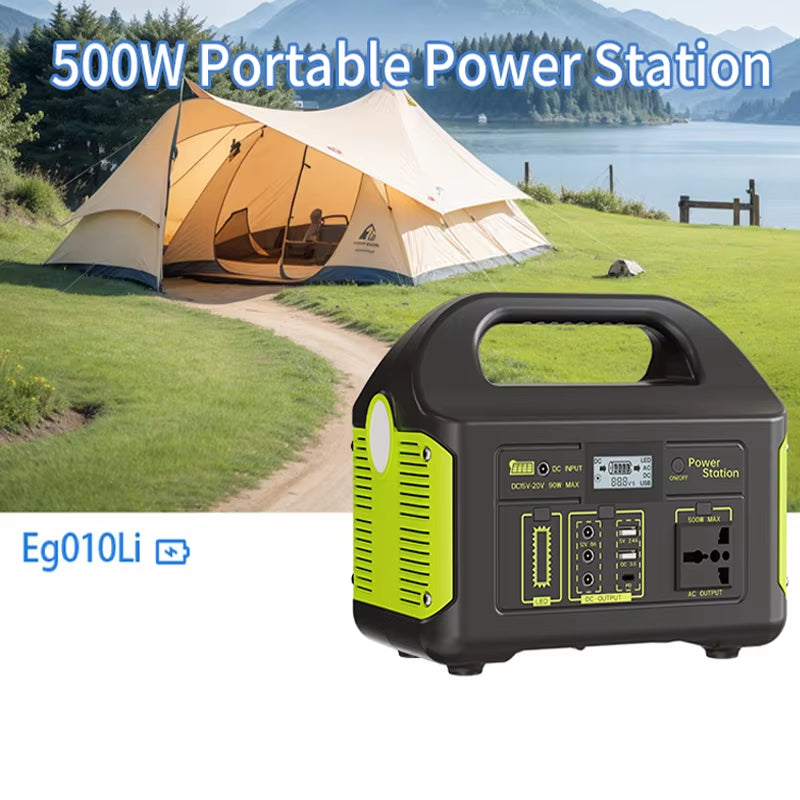 Portable Power Station 500W 460Wh 384Wh with Lifepo4 Battery Solar Gen –  Sphere of Nature