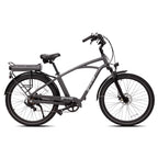 E-Vie Electric Cruiser Bike, 60+ Miles Long Range, Torque Sensor Ebike for Adults, Peak Power≥600W, CST 27.5" , 350 Lbs, 20 Mph, Beach City Commuter, UL2849