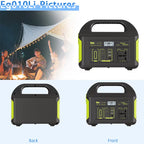 Portable Power Station 500W 460Wh 384Wh with Lifepo4 Battery Solar Generator for Outdoor Camping Power Bank