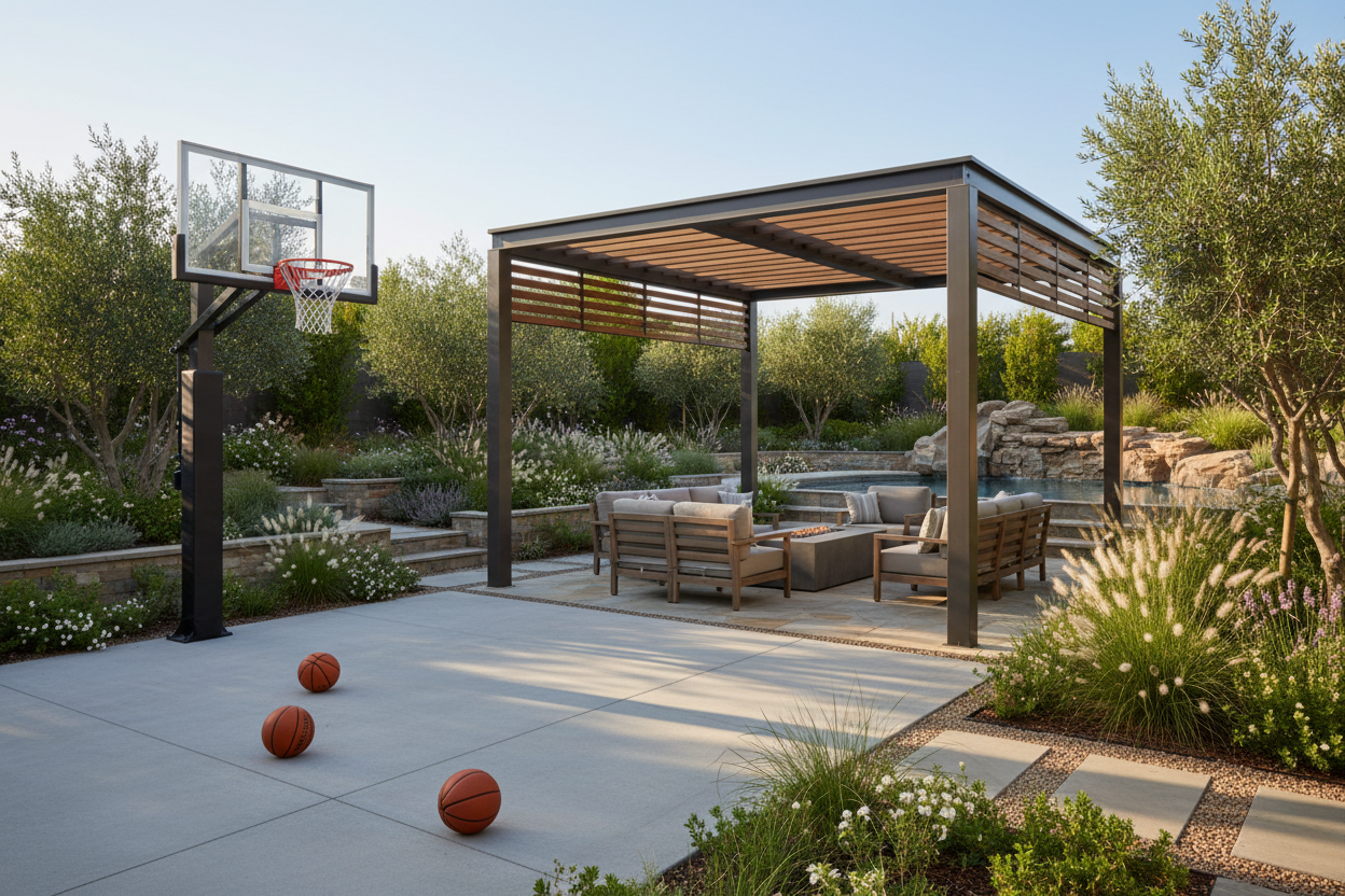 Luxury Backyard Adventure Living