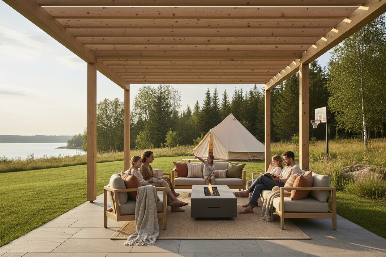Nature, Family, and Elevated Outdoor Living