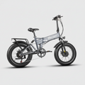 Electric Bike MX21 2000W 48V 15AH Dual Drive Removable Battery 20*4.0 Fat Tire Portable Mountain E-Bicycle Foldable City E-Bike
